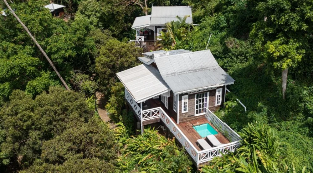 One Bedroom with Pool at Fond Doux Eco Resort