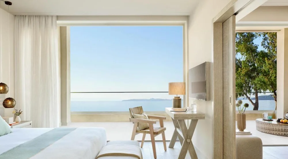 Deluxe One Bedroom Suite Grand Balcony Sea View at Ikos Odisia