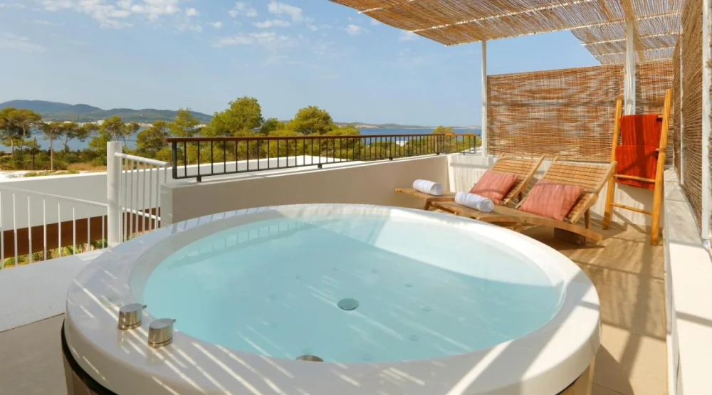 Signature Level - Rooftop Jacuzzi Terrace Junior Suite at TRS Ibiza Hotel