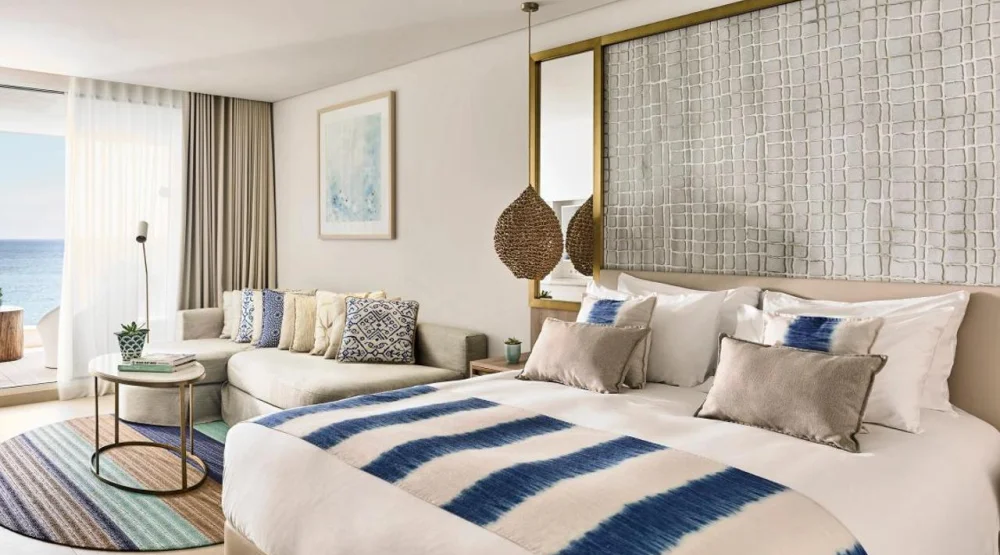 Junior Suite with Sea View at Nobu Hotel Ibiza Bay