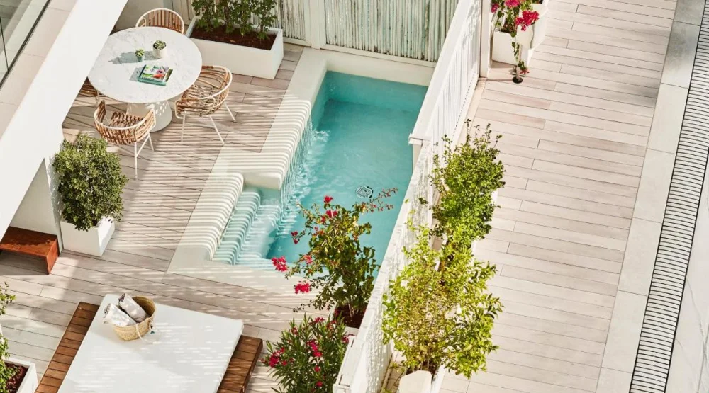 Junior Suite Plunge Pool at Nobu Hotel Ibiza Bay