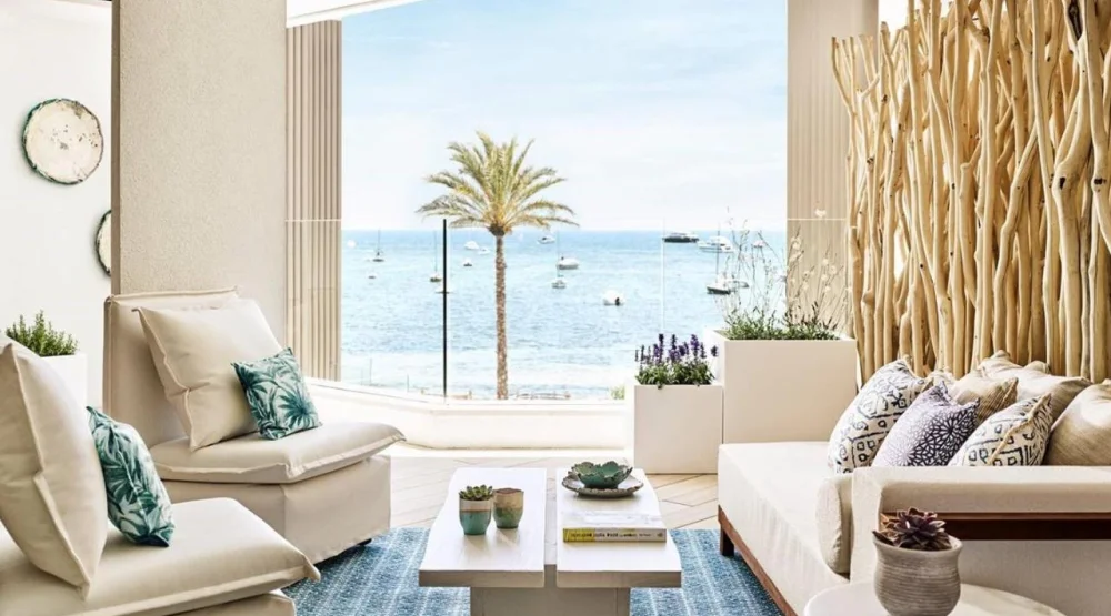 One Bedroom Suite with Sea View at Nobu Hotel Ibiza Bay