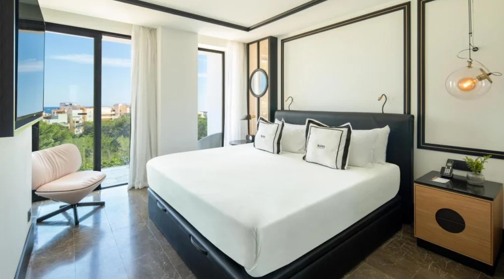 Deluxe Double Room with Sea View at Bless Hotel Ibiza