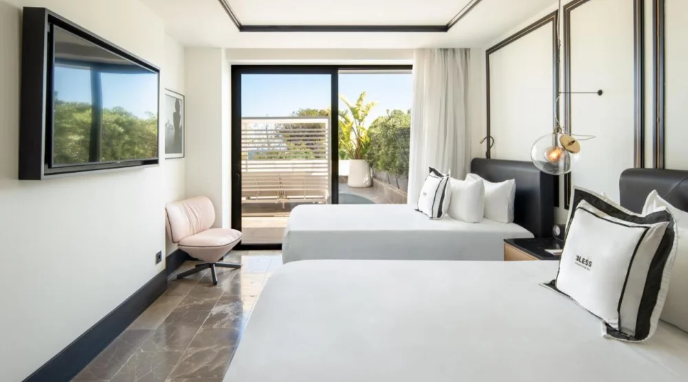 Deluxe Double Room with Terrace at Bless Hotel Ibiza