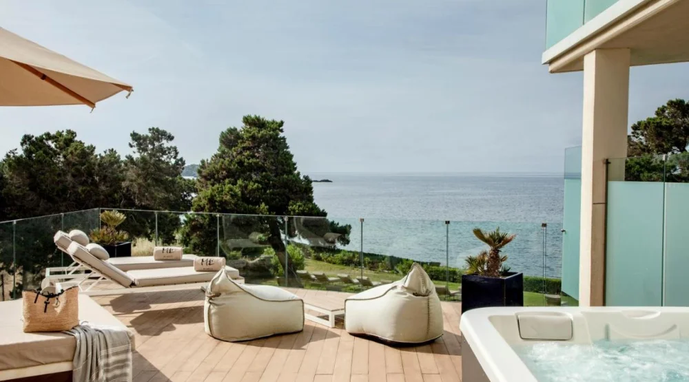 Extra Me+ Junior Suite with Hot Tub Sea View at Me Ibiza