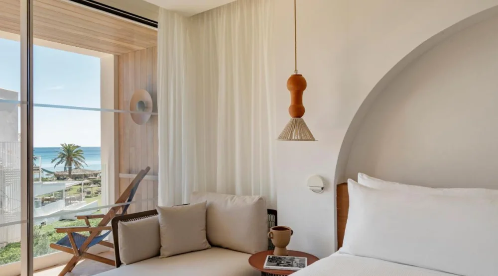 Supreme Room with Lateral Sea View and Terrace at Villa Le Blanc Gran Melia