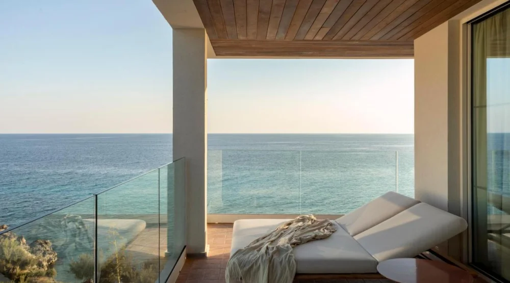 Ocean Suite Sea View with Terrace Bathtub at Villa Le Blanc Gran Melia