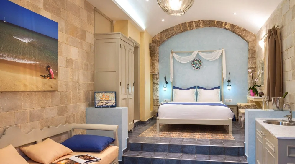Senior Suite with Private Garden and Outdoor Hot Tub “views Of Rhodes” at In Camera Art Boutique Hotel