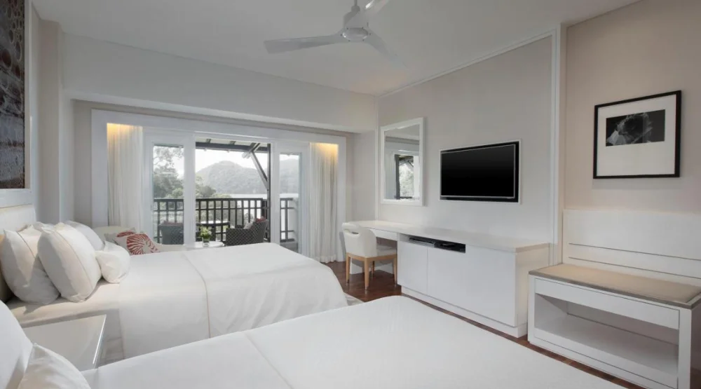 Twin Room with Partial Ocean View at Westin Langkawi Resort & Spa