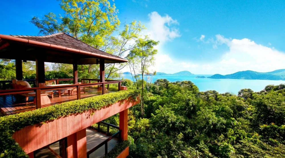 Three Bedroom Residence Villa Ocean View at Sri Panwa Phuket Luxury Pool Villa Hotel