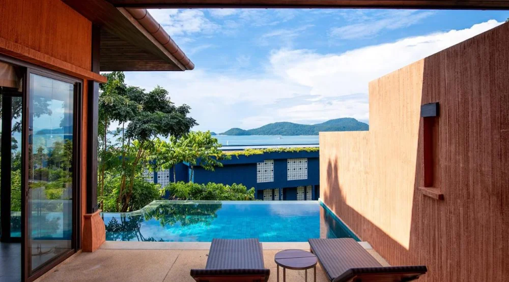 One Bedroom Family Suite Partial Ocean View at Sri Panwa Phuket Luxury Pool Villa Hotel