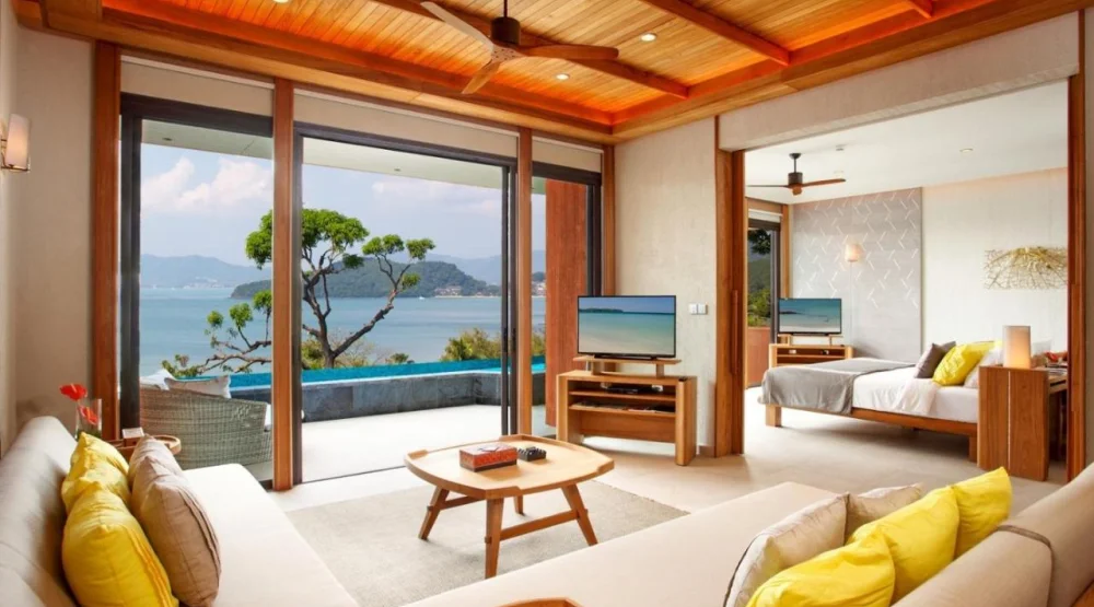 One Bedroom Penthouse Ocean View at Sri Panwa Phuket Luxury Pool Villa Hotel