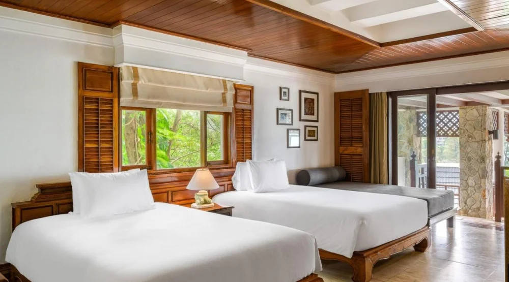 Family Seaview Two Bedroom Hillside Suite with Terrace Bathtub at Thavorn Beach Village Resort