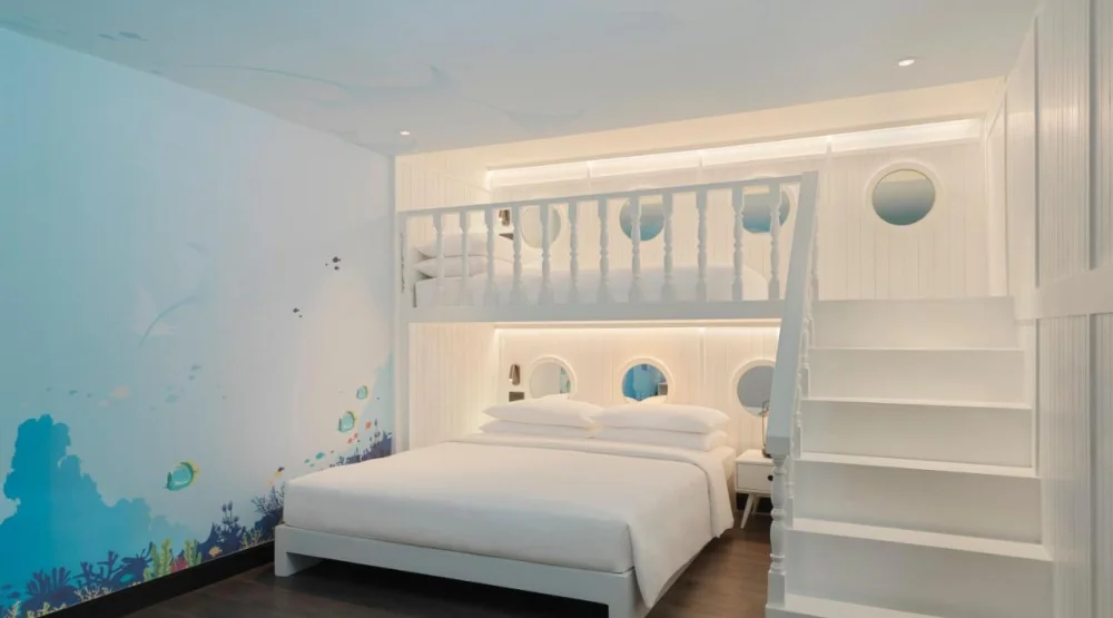 Two Bedroom Family Room with Bunk Bed at Hyatt Regency Phuket Resort