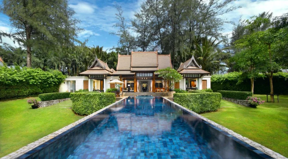One Bedroom Villa with Private Double Pool at Banyan Tree Phuket