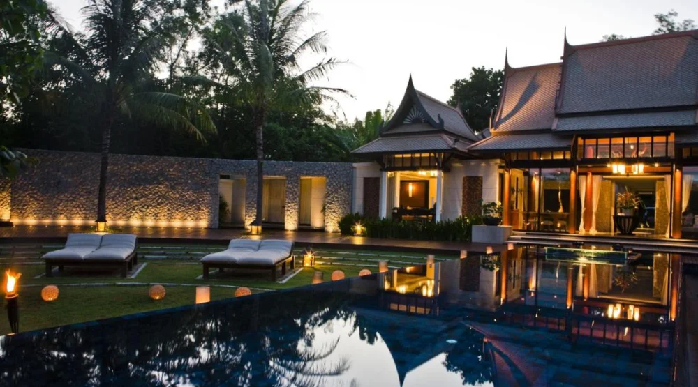 Three Bedroom Villa with Private Double Pool at Banyan Tree Phuket