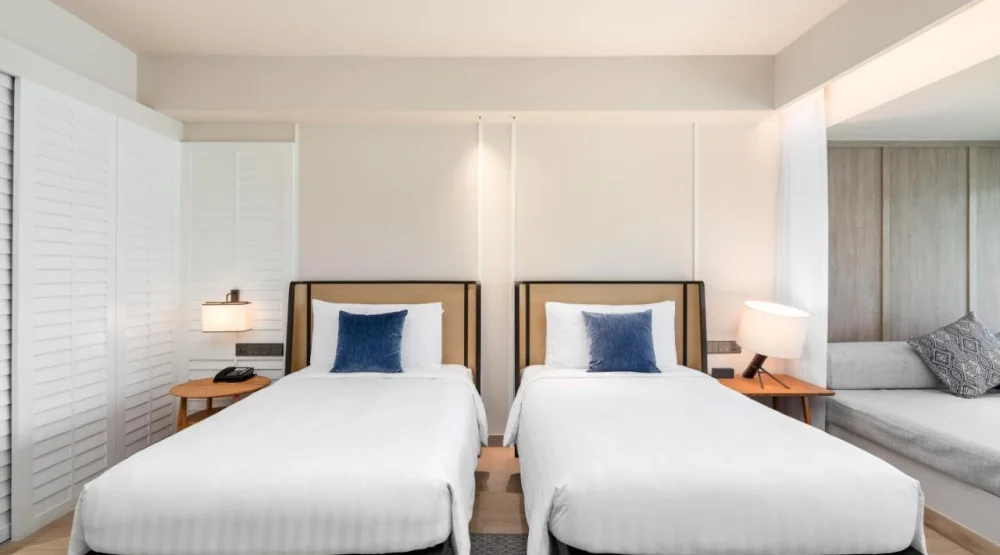 Ocean View Terrace Two Twin Beds at SAii Laguna Phuket