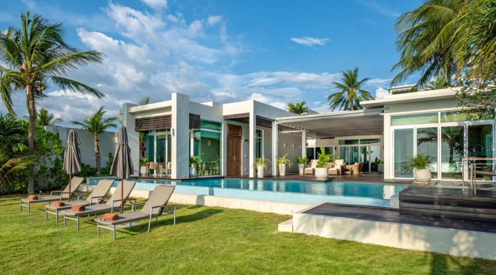 Four Bedroom Villa Beachfront at Aleenta Phuket Resort & Spa
