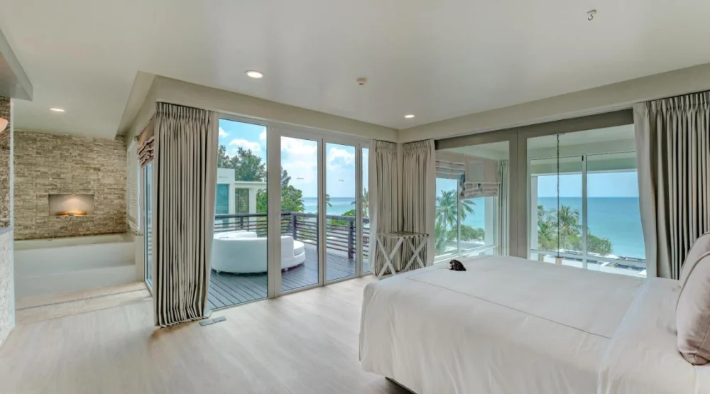 Two Bedroom Ocean View Duplex Pool Villa at Aleenta Phuket Resort & Spa