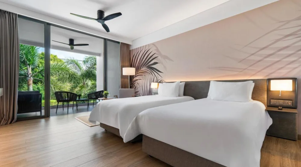 Junior Suite with Garden View at Stay Wellbeing & Lifestyle Resort