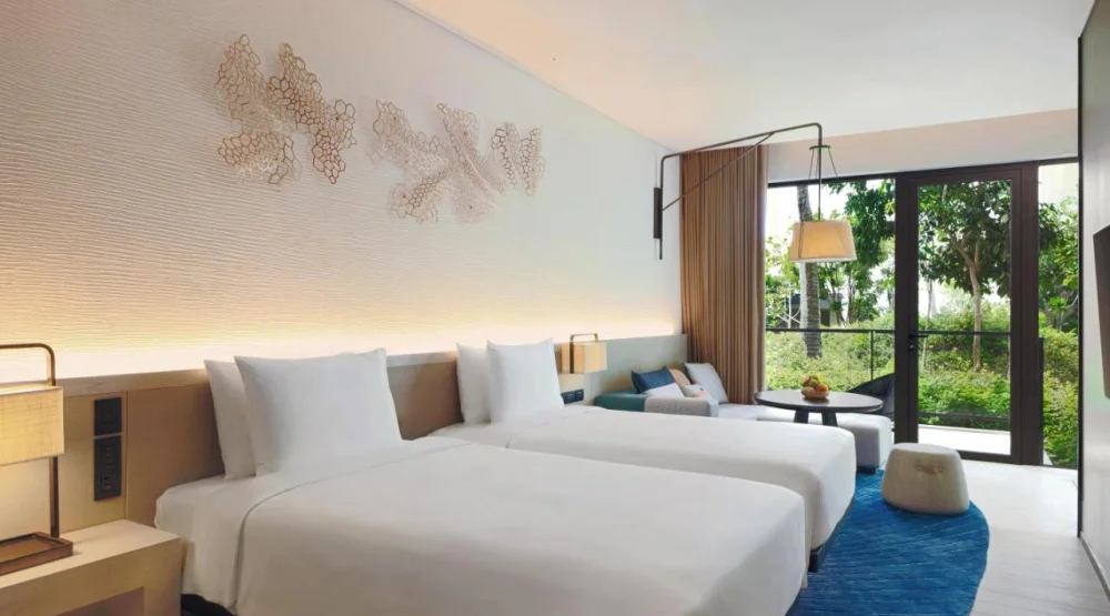 Twin Room with Garden View at Hyatt Regency Koh Samui