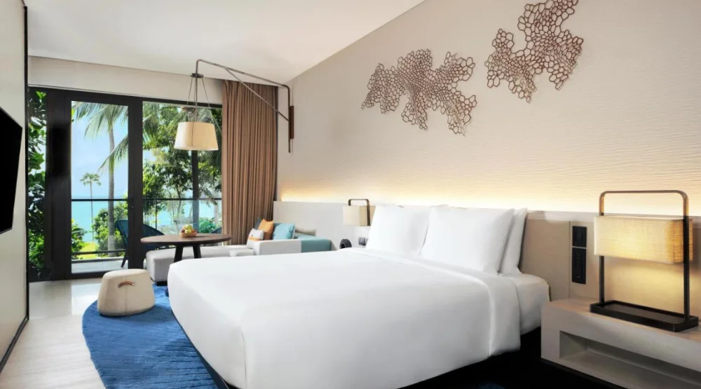 King Room with Partial Ocean View at Hyatt Regency Koh Samui