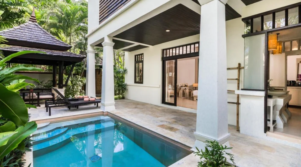 Private Garden Pool at Melati Beach Resort & Spa