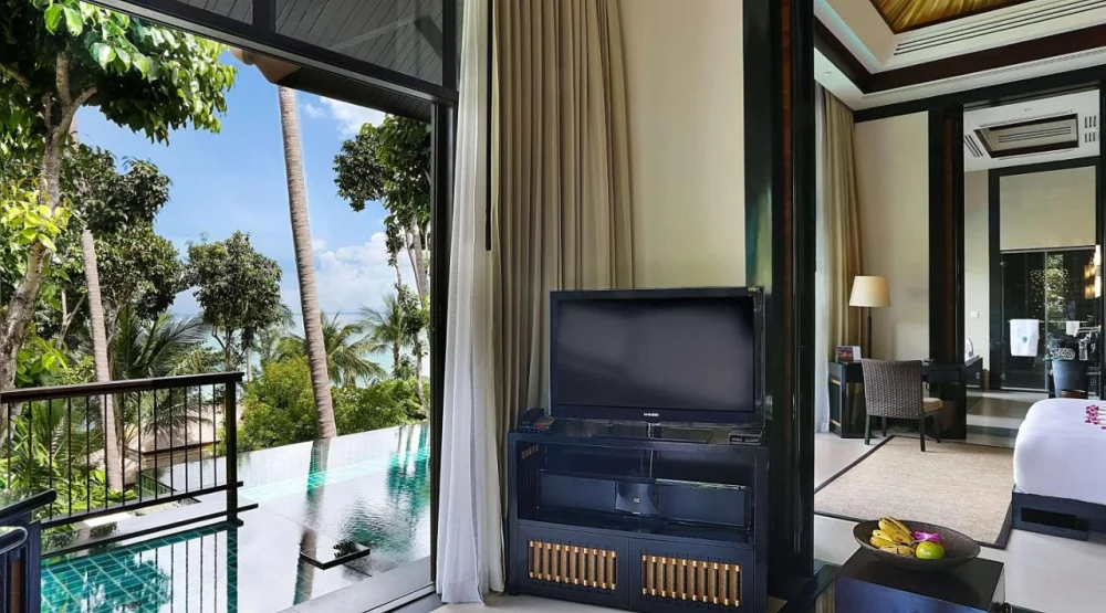Partial Ocean View Pool Villa at Banyan Tree Samui