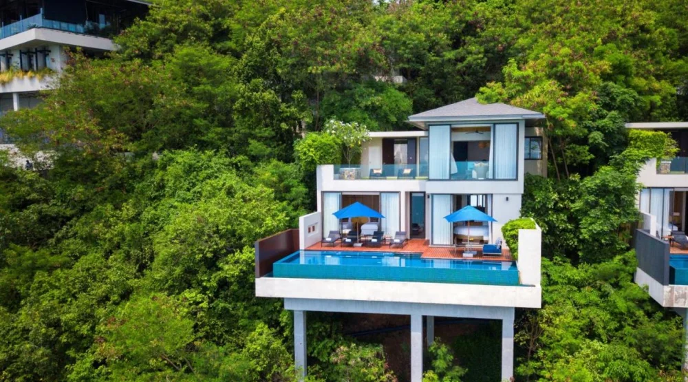 Two Bedroom Family Pool Villa with Ocean View at Conrad Koh Samui