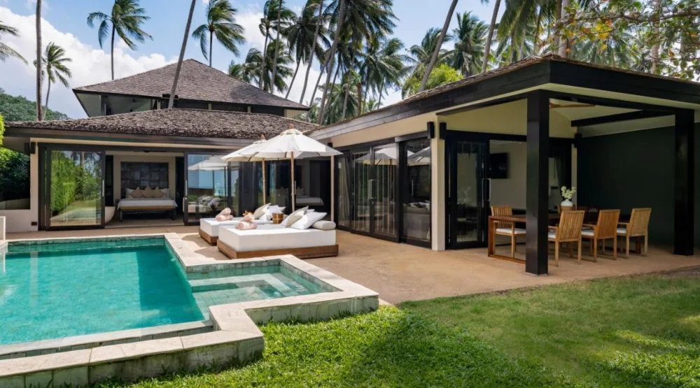 Beachfront Two Bedroom Private Pool Villa at Nikki Beach Resort & Spa Koh Samui
