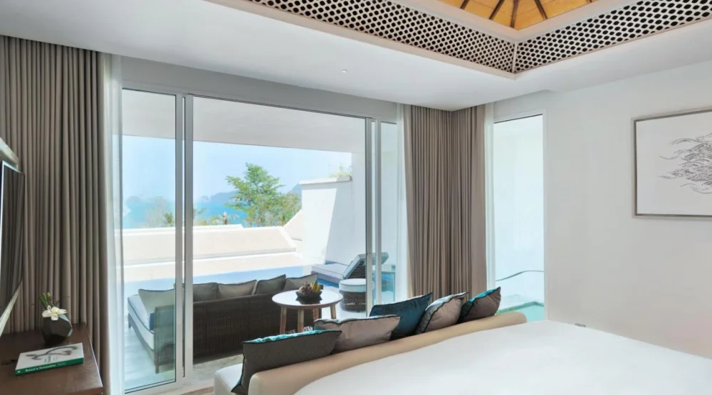 Partial Ocean Pool Suite Twin at Banyan Tree Krabi