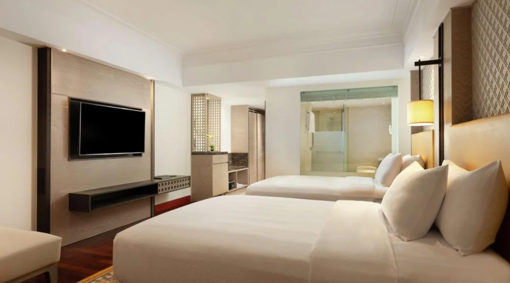 Deluxe Twin Room with Ocean View at Hilton Bali Resort
