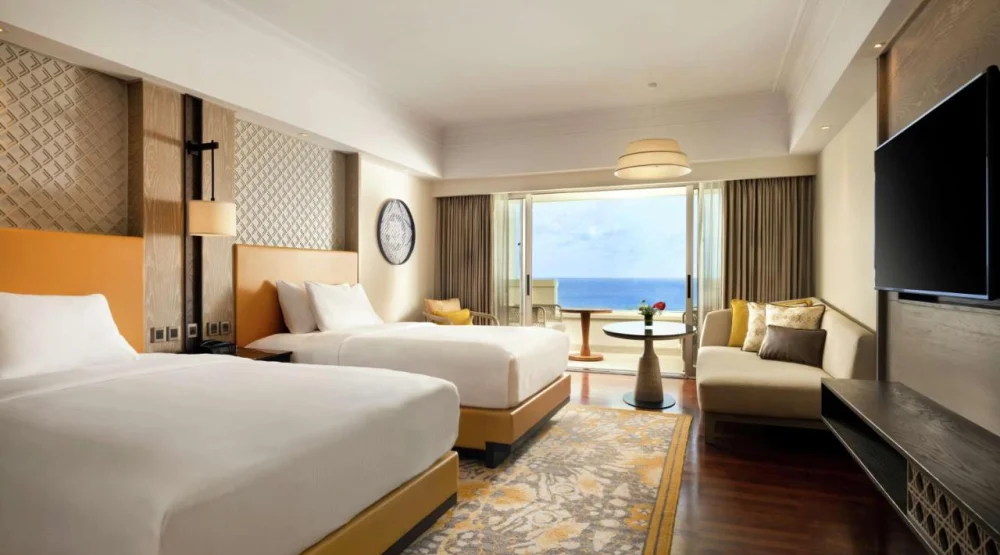 Executive Twin Room with Ocean View at Hilton Bali Resort