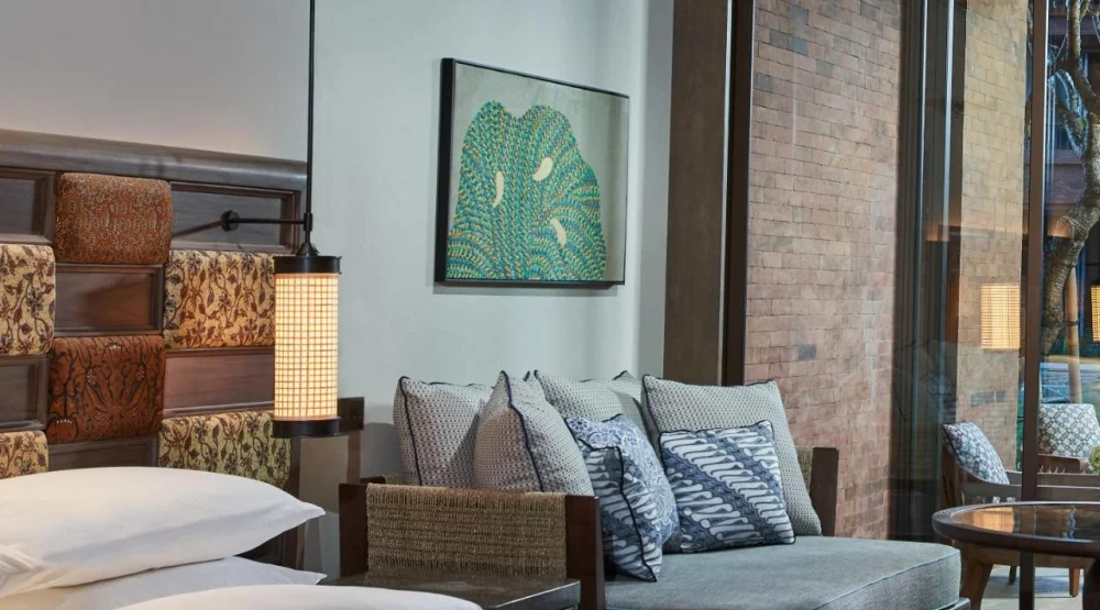 Twin Room with Pool View at Andaz Bali