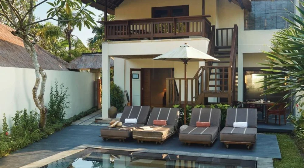 Garden View Two Bedroom Pool Villa at Jimbaran Puri Belmond Hotel