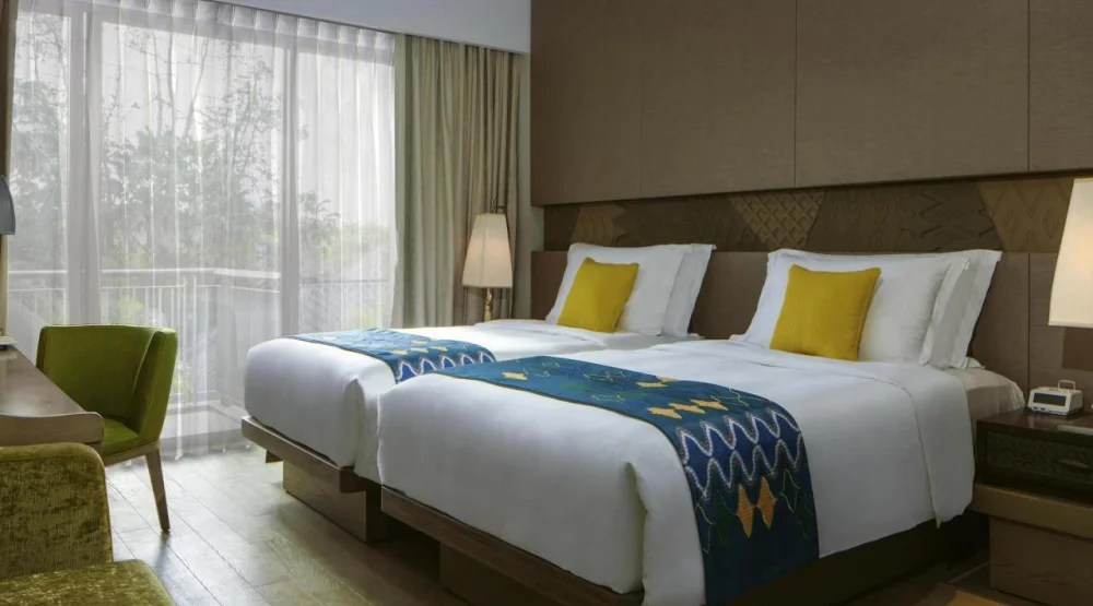 Classic Twin Room with Pool View at Movenpick Resort & Spa Jimbaran Bali