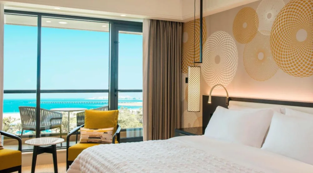 Deluxe Room with Sea View and Balcony at Le Royal Meridien Beach Resort & Spa