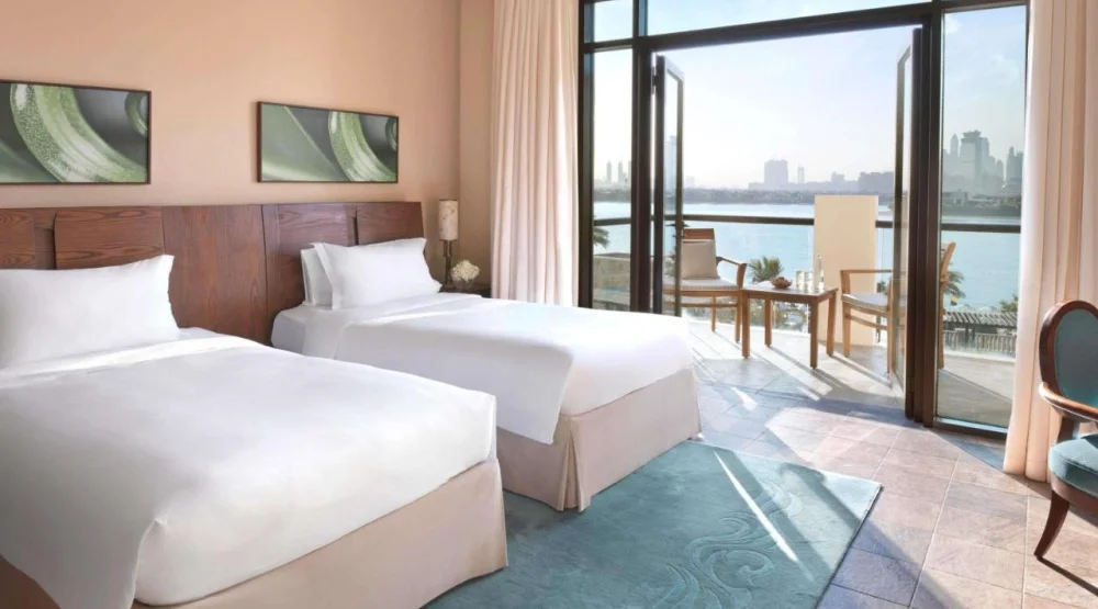 Luxury Room Palm View Twin at Sofitel Dubai The Palm