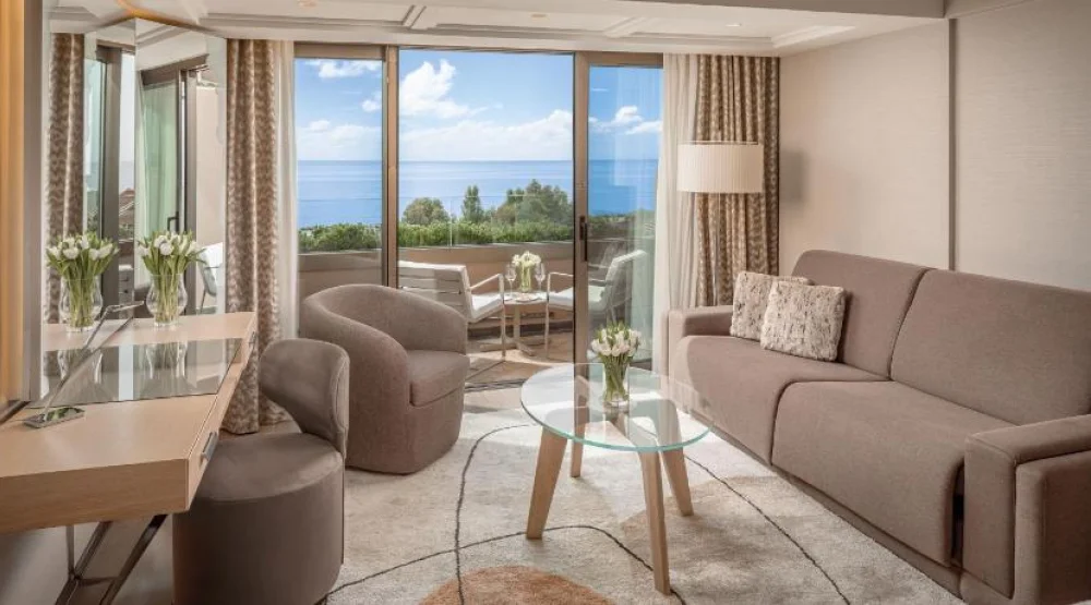 Family Room with Sea View (3 Adults) at Four Seasons Limassol