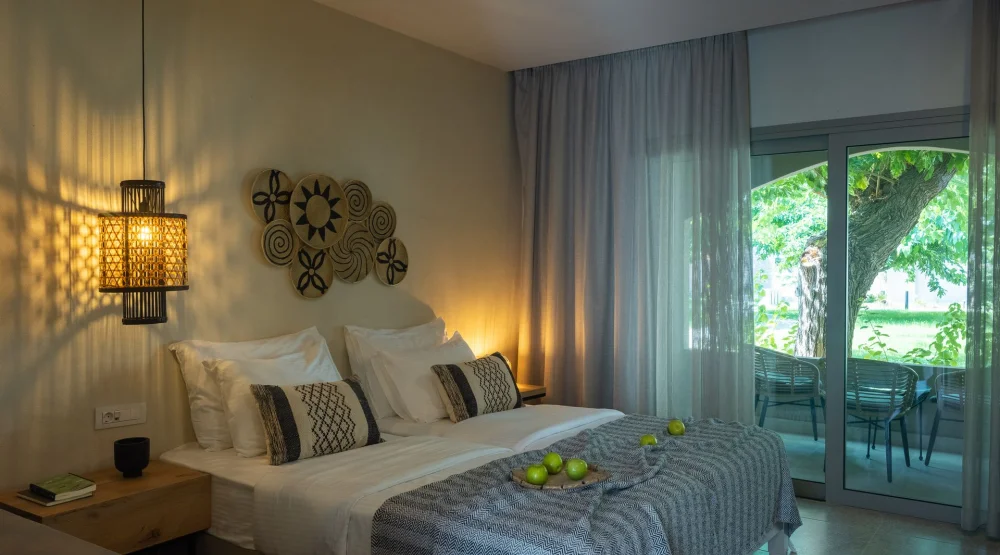 Superior Double Garden View at Eliros Mare Beachfront Poem