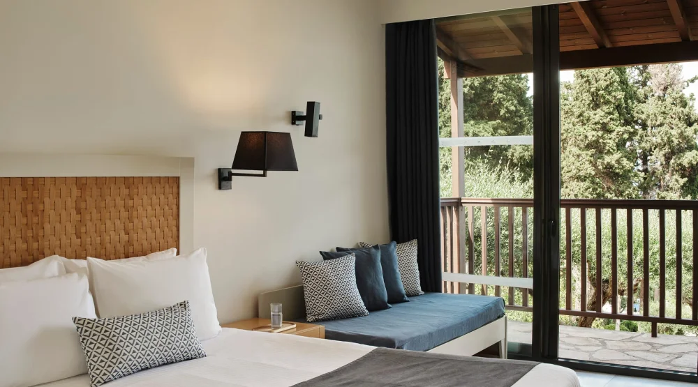 Double Garden View - Bungalow at Aeolos Beach Resort