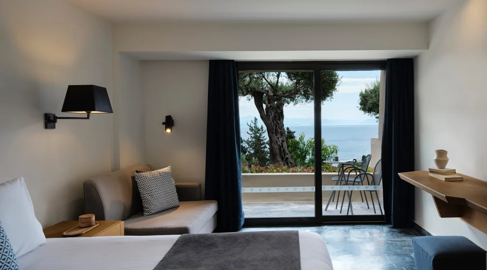 Double Sea View - Bungalow at Aeolos Beach Resort