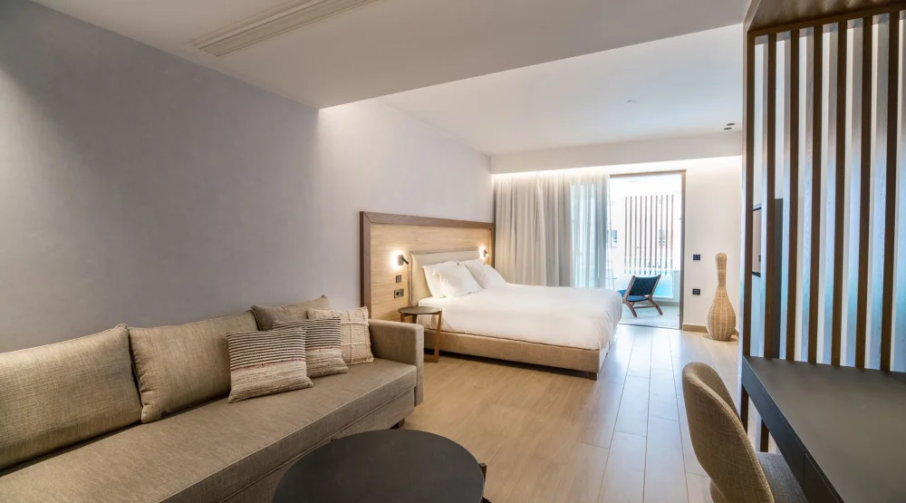 Urban Chic City View Heated Plunge Pool at AKASHA Beach Hotel & Spa