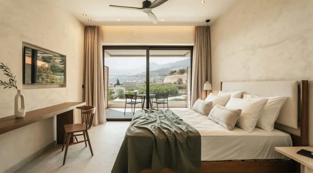 Deluxe Sea View Double Room at AMENTE Mindful Stay