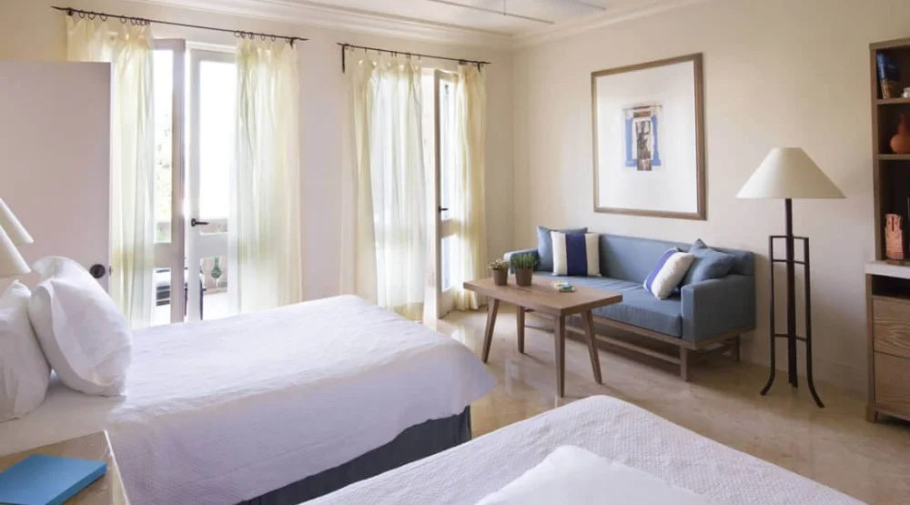 Interconnecting Garden Studio Suites with Sea View at Anassa