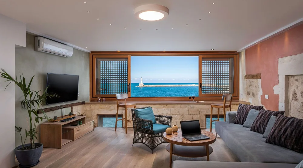 Deluxe Sea View Suite - 90 M² at Residenza Vranas Boutique Hotel