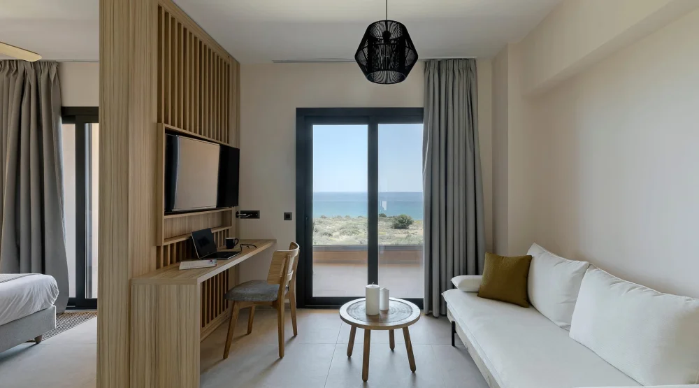 Deluxe Room with Balcony & Sea View at The Nest Resort