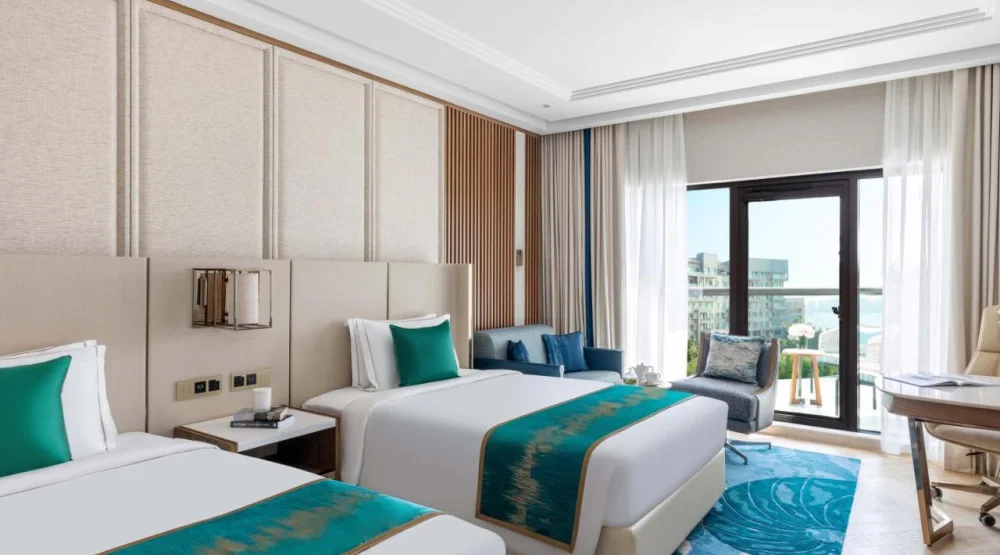 Luxury Sea View Room Twin Bed at Taj Exotica Resort & Spa The Palm Dubai