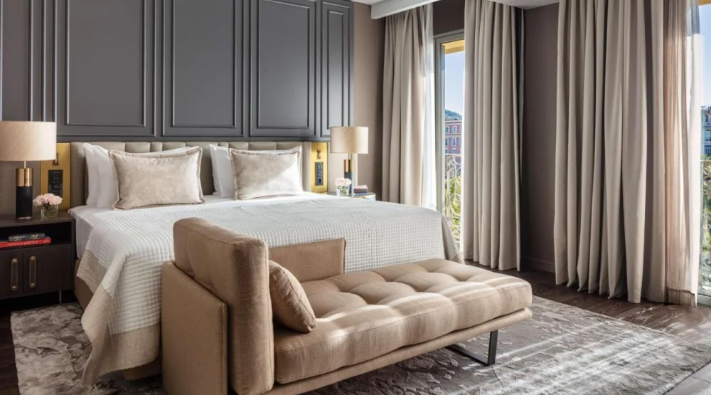 Junior Suite Sea View with Balcony at Anantara Plaza Nice Hotel