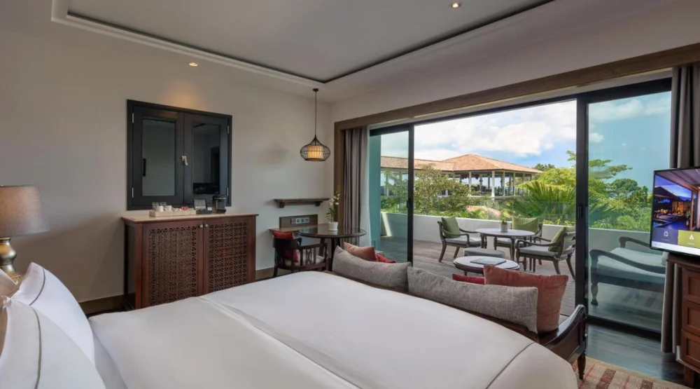 Deluxe Garden Balcony Room at Anantara Desaru Coast Resort & Villas